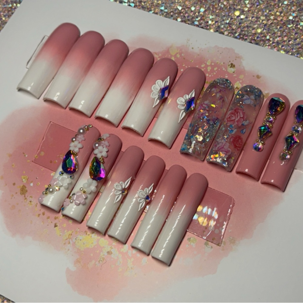 Hand made press on nails